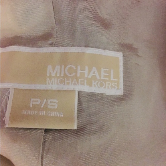Michael Kors Burnt Orange and Khaki Jacket- SP - Picture 3 of 4